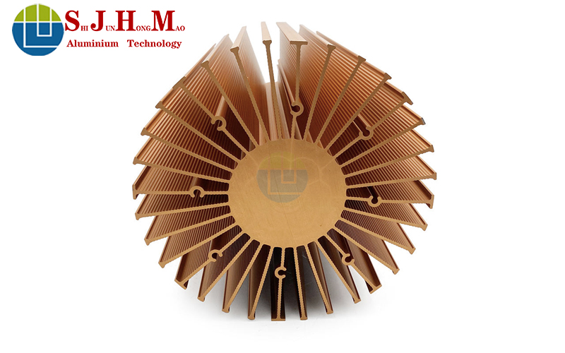 太陽花散熱器鋁型材