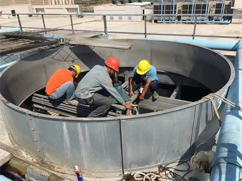 濕空氣與開式冷卻塔的關系(用噴水方式冷卻濕空氣)