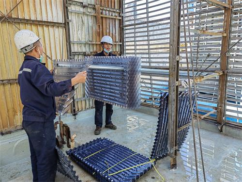 圓形逆流式玻璃鋼冷卻塔原理與構造(圓形逆流式玻璃鋼冷卻塔)
