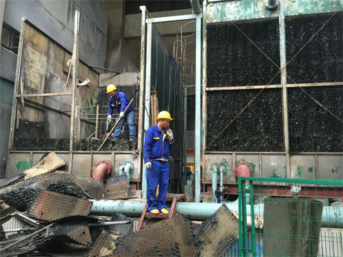 開式冷卻塔塔體表面防腐蝕處理(冷卻塔閉式塔和開式