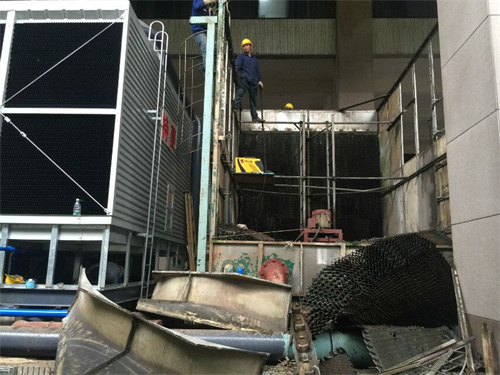 冷卻塔廠家介紹玻璃鋼冷卻塔的內循環防凍措施(工業